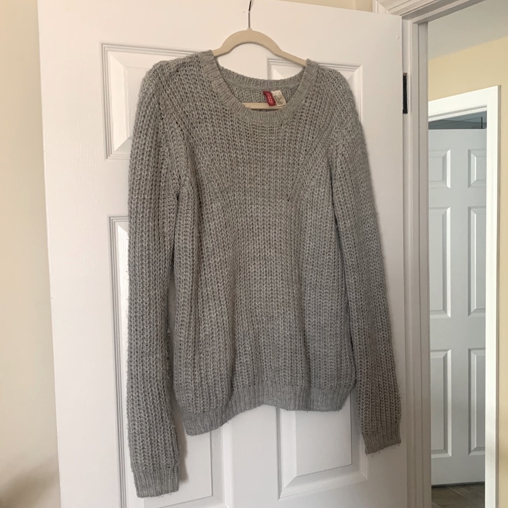 Oversized Grey Sweater